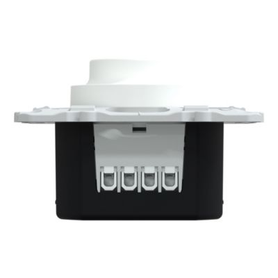 Variateur de lumière universel en 2 ou 3 fils complet Schneider Electric Ovalis blanc