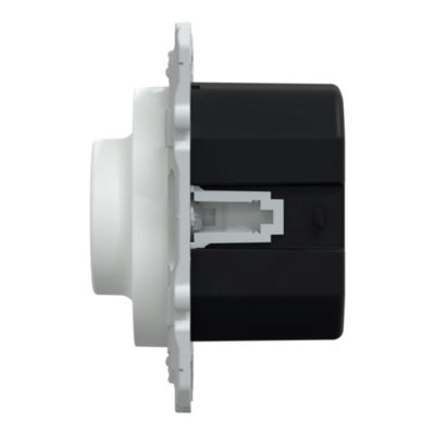 Variateur de lumière universel en 2 ou 3 fils complet Schneider Electric Ovalis blanc