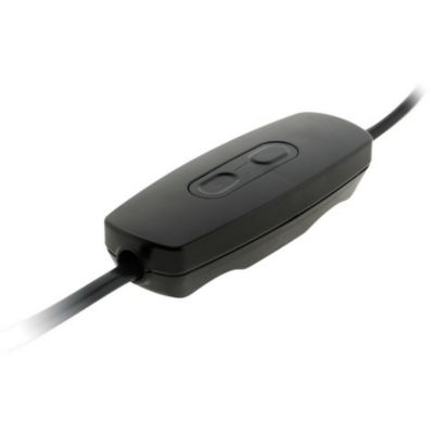 Variateur universel pré-câbléplastique noir brillant