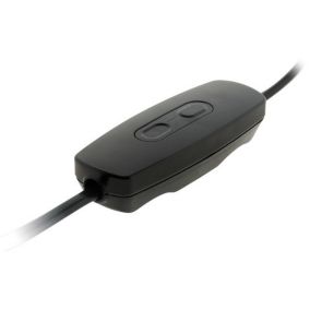 Variateur universel pré-câbléplastique noir brillant