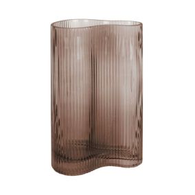 Vase Allure Wave large Verre Present Time