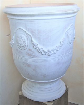Vase Anduze Céruse H.80 cm Castorama