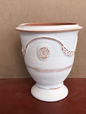 Vase Anduze Céruse H.45 cm Castorama