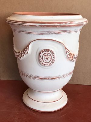 Vase Anduze Céruse H.50 cm Castorama