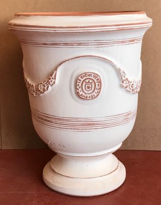 Vase Anduze Céruse H.60 cm Castorama
