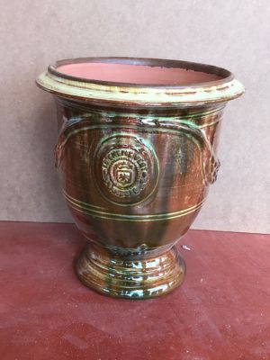 Vase Anduze Flamme H.32 cm Castorama