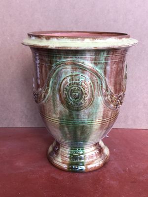 Vase Anduze Flamme H.38 cm Castorama