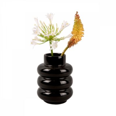 Vase Bobbly Glazed en Céramique - Present Time