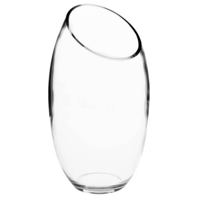 Vase bombé - verre - H27 cm - Atmosphera