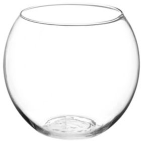 Vase boule - verre - transparent - D19 - 5 cm - Atmosphera