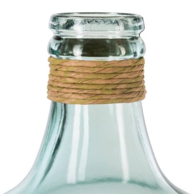 Vase Dame Jeanne - verre - transparent - H43 cm - Atmosphera