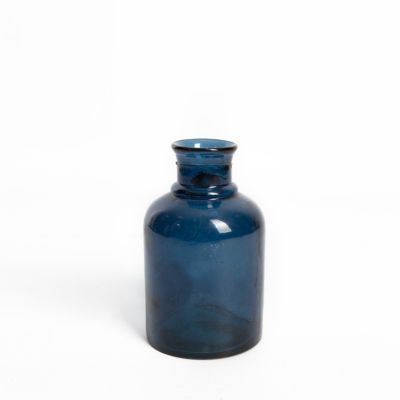 GILDE GLAS Art Vase - Dekoobjekt Aus Glas In Grün Braun H 13 Cm