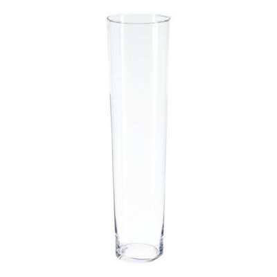 Vase Design "Conique" 70cm Transparent