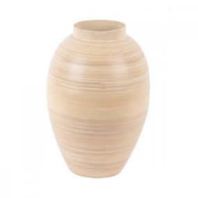 Vase design Veraz H32cm Bambou Present Time