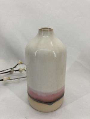 Vase en céramique effet dégradé Ornami l.9,1 x H.17,8 cm