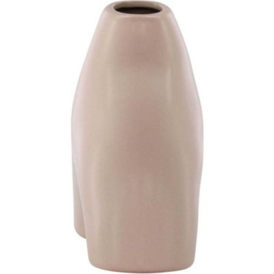 Vase en grès Kento - Rose clair