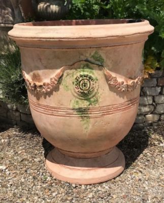 Vase en terre cuite Anduze Antica H.70 cm Castorama