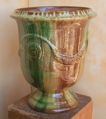 Vase en terre cuite Anduze Flamme H.60 cm Castorama