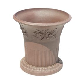 Vase Feuille de houblon Brun Antique, Dommartin
