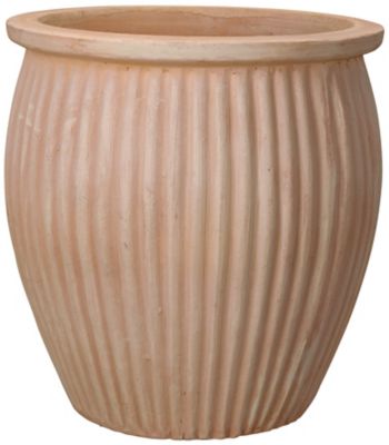 Vase Haut terre cuite Deroma Atlas ø37 x h.39 cm