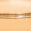 Vase plat Line ⌀23,5 cm bronze fumé Atmosphera