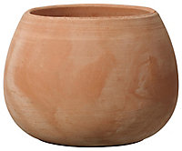 Vase rond terre cuite Deroma Goccia toscana Ø27 x h.20 cm