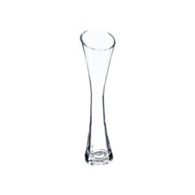 Vase Soliflore évasé en Verre H 30 cm