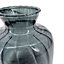 Vase spring Ornami en verre l.10 x H.10 cm bleu