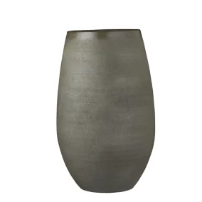 Vase terre cuite Douro rond vert ø26 x h.40 cm