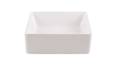 Vasque à poser céramique blanc GoodHome Padma 38,5 cm
