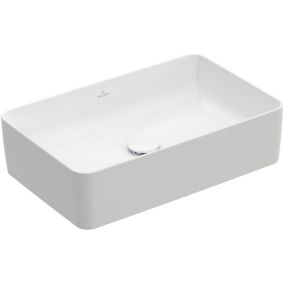 Vasque a poser rectangle VILLEROY ET BOCH Collaro Stone White CeramicPlus