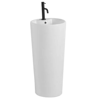 Vasque Autoportante Rea Blanka White Round