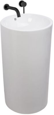 Vasque Autoportante Rea Estera White Round