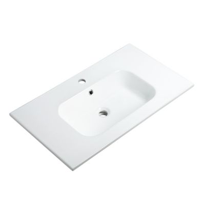 Vasque céramique 80Cm KALI - bain-bain