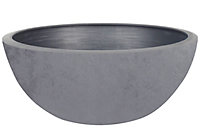 Vasque polypropylène EDA Basalt up béton Ø 25 x h.10,5 cm