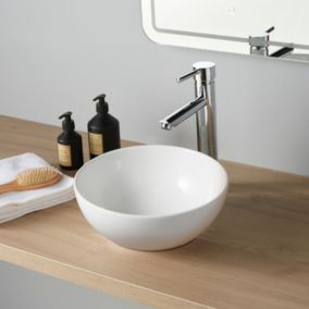 Vasque à poser Enoa 32cm-Rebords fins