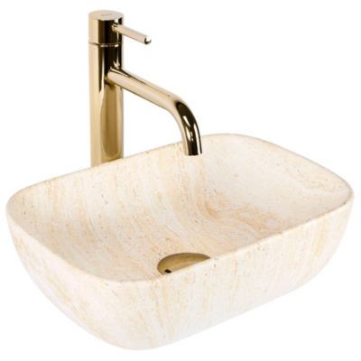 Vasque À Poser Rea Belinda Mini Beige