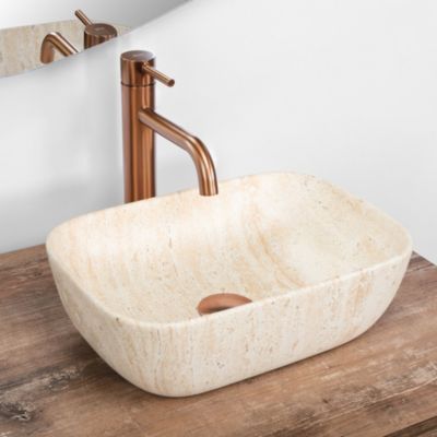 Vasque À Poser Rea Belinda Mini Beige