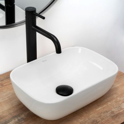 Vasque À Poser Rea Belinda Mini White Rectangle
