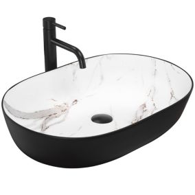 Vasque À Poser Rea Cleo 61 /Aiax Black Oval