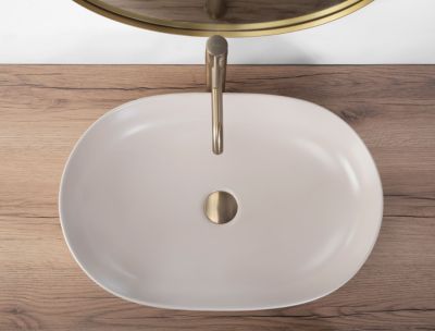 Vasque À Poser Rea Cleo 61 Beige