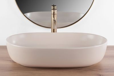 Vasque À Poser Rea Cleo 61 Beige
