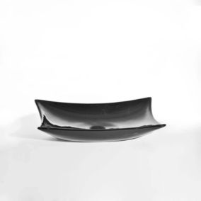 Vasque à Poser Rectangulaire - Céramique Noire - 57x39 cm - Wing