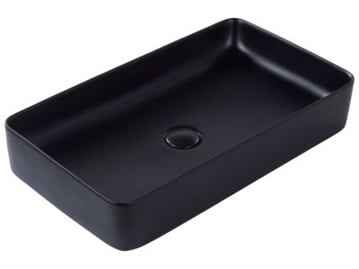 Vasque à poser ULUA 61 x 35 cm Céramique Noir