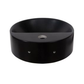 Vasque ronde lave-mains à poser grise SMART