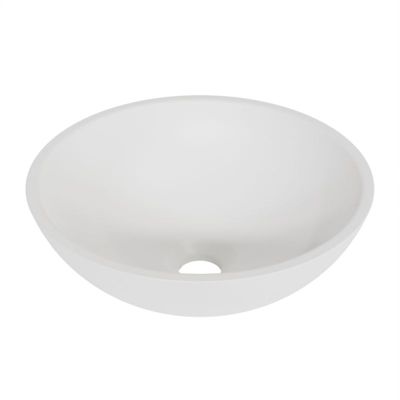 Vasque ronde à poser TREND - Blanc brillant