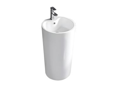 Vasque sur pied cylindrique TOTAM