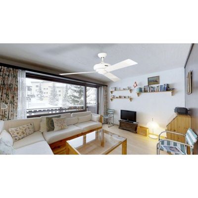 Vaudaire ventilateur de plafond, silencieux, puissant  avec contrôle mural