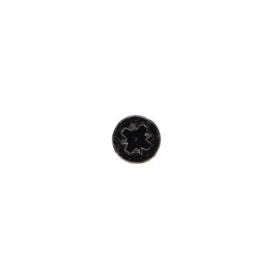 VBA Vis bois agglo Tête fraisée Pozi numéro 2 3.5X16 Filetage total Acier zingué noir - 1 pièce