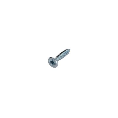 VBA Vis bois agglo Tête fraisée Pozi numéro 2 4X15 Filetage total Acier zingué - 1 pièce